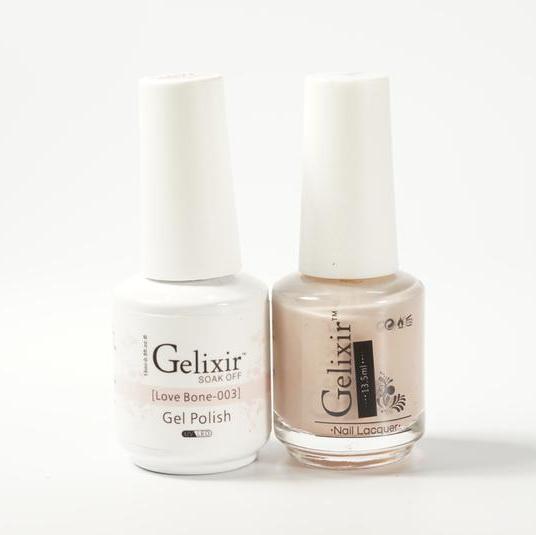 GELIXIR Duo Gel & Matching Polish- Love Bone.. GL003