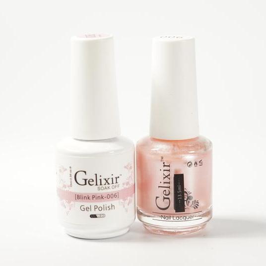GELIXIR Duo Gel & Matching Polish - Blink Pink GL006