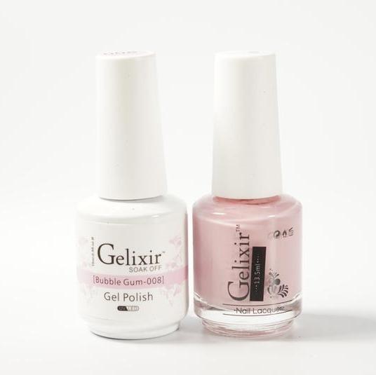 GELIXIR Duo Gel & Matching Polish- Bubble Gum GL008