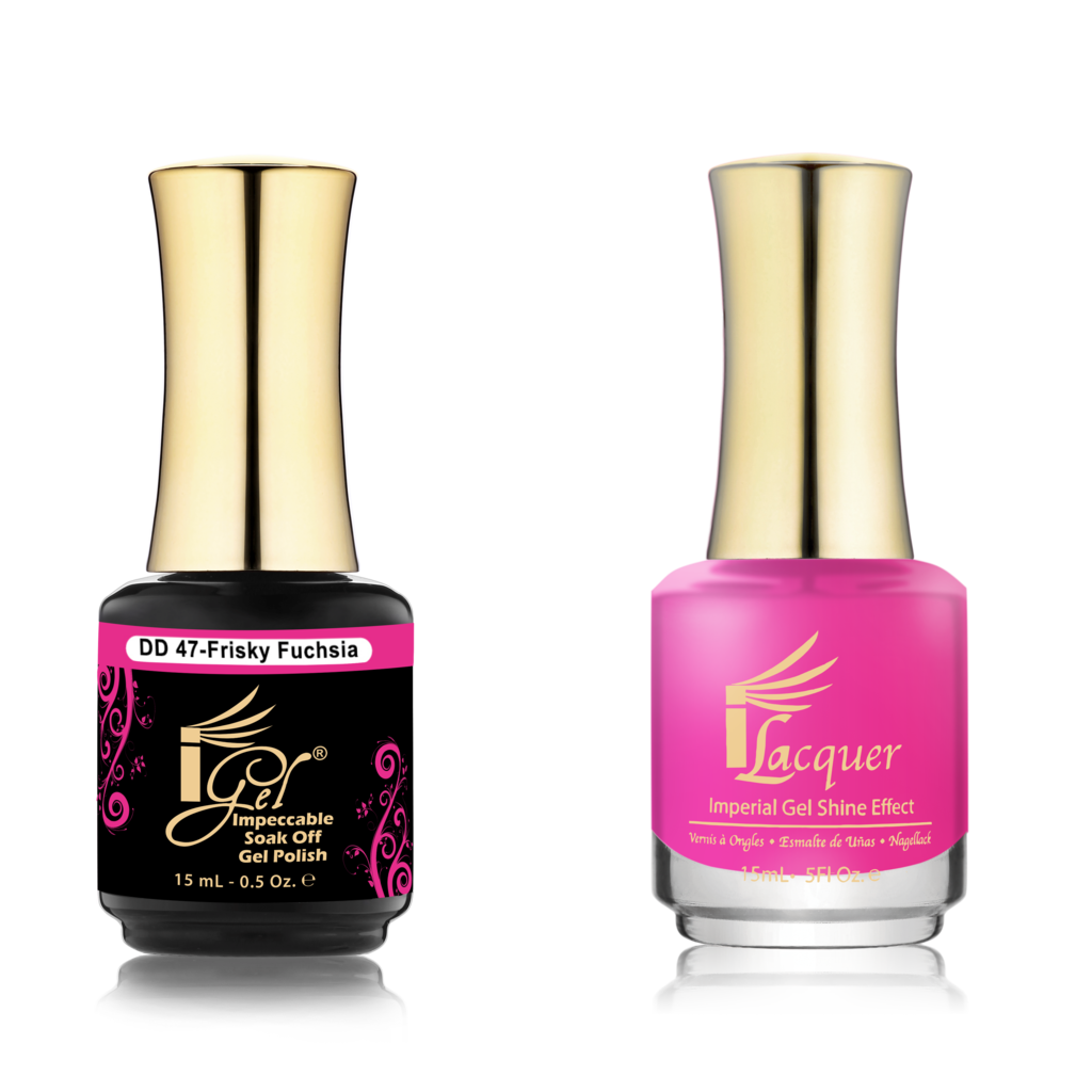 iGel Dip & Dap Match – 047 Frisky Fuchsia