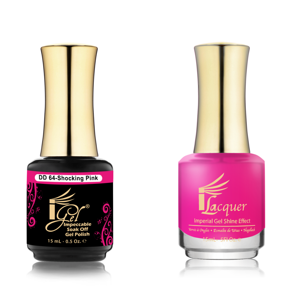 iGel Dip & Dap Match – 064 Shocking Pink