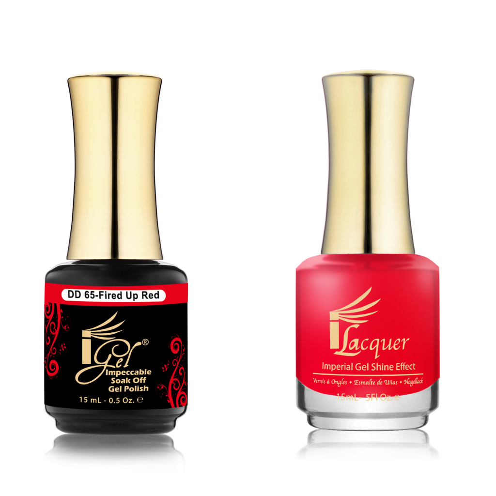 iGel Dip & Dap Match – 065 Fired Up Red