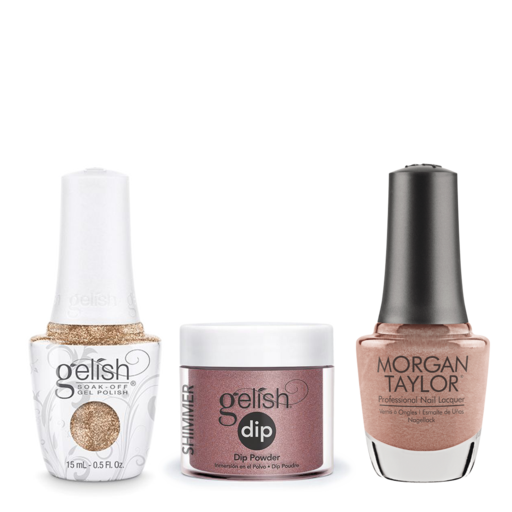 Gelish 3in1 Matching Trio – 073 No Way Rose
