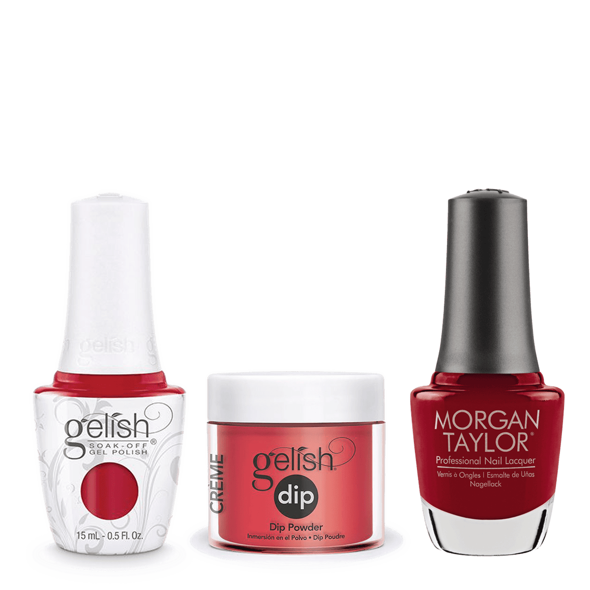 Gelish 3in1 Matching Trio – 144 Scandalous