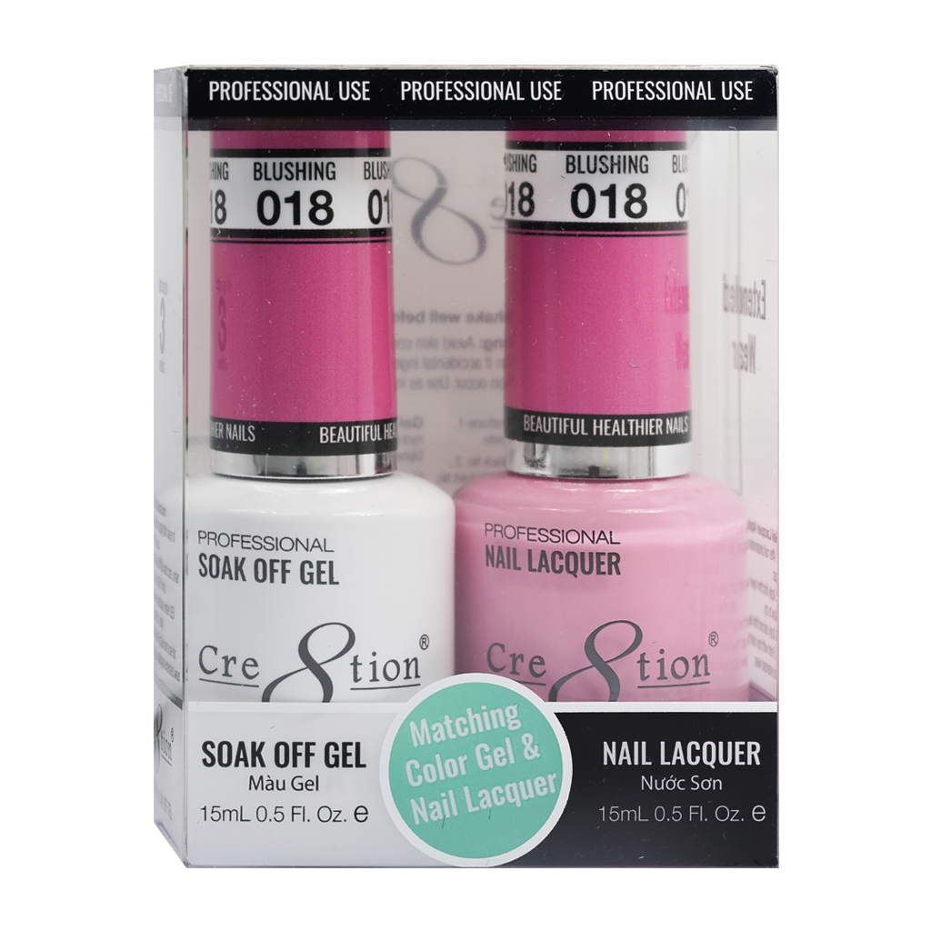 Cre8tion Gel & Lacquer - 18 Blushing