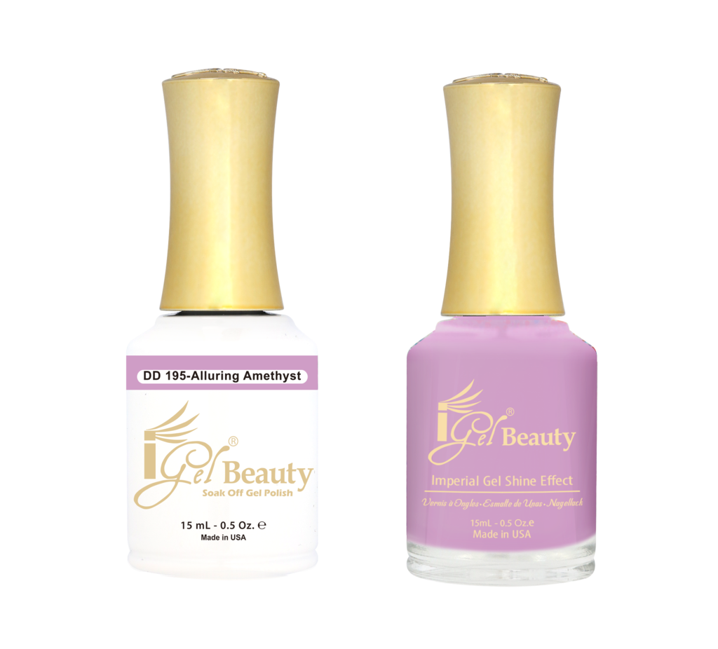 iGel Dip & Dap Match – 195 Alluring Amethyst