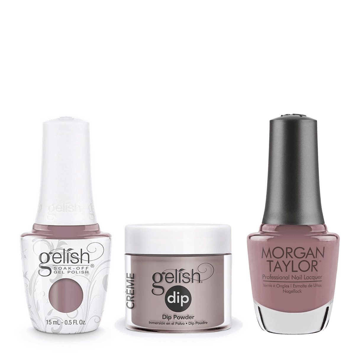Gelish 3in1 Matching Trio – 206 I Or-chid You Not
