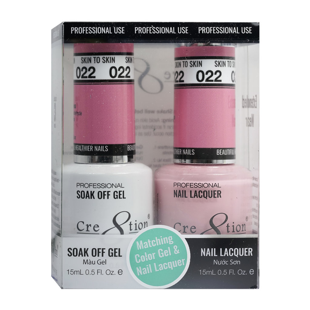Cre8tion Gel & Lacquer - 22 Skin To Skin