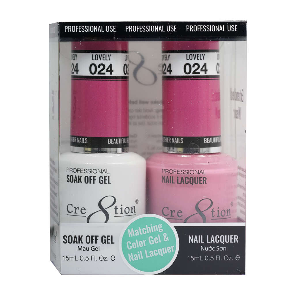 Cre8tion Gel & Lacquer - 24 Lovely