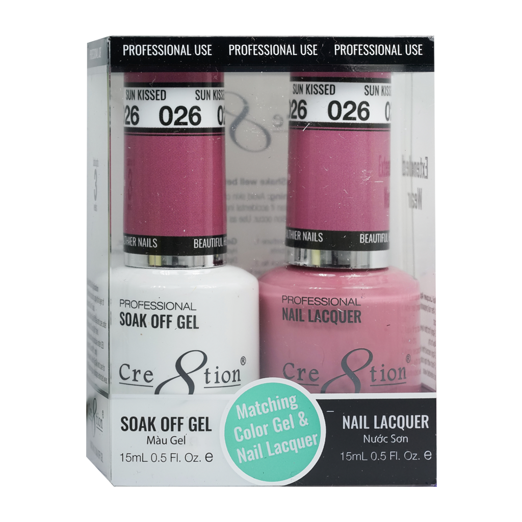 Cre8tion Gel & Lacquer - 26 Sun Kissed