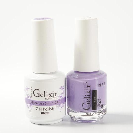 GELIXIR Duo Gel & Matching Polish - Mona Lisa Smile GL033