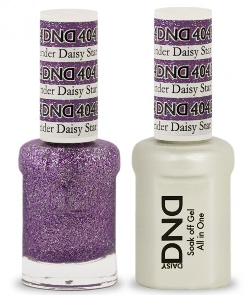 DND Gel & Lacquer – 404 Lavender Daisy Star
