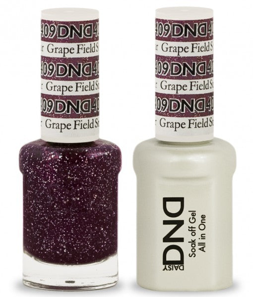 DND Gel & Lacquer – 409 Grape Field Star