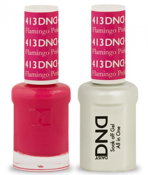 DND Gel & Lacquer – 413 Flamingo Pink