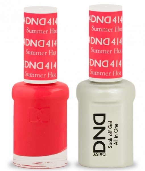 DND Gel & Lacquer – 414 Summer Hot Pink