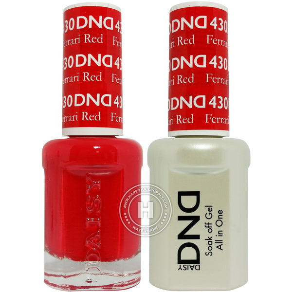 DND Gel & Lacquer – 430 Ferrari Red