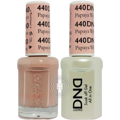 DND Gel & Lacquer – 440 Papaya Whip