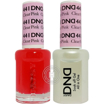 DND Gel & Lacquer – 441 Clear Pink