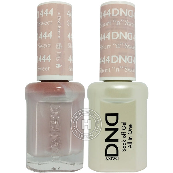 DND Gel & Lacquer – 444 Short N Sweet