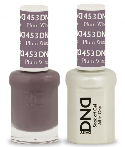 DND Gel & Lacquer – 453 Plum Wine