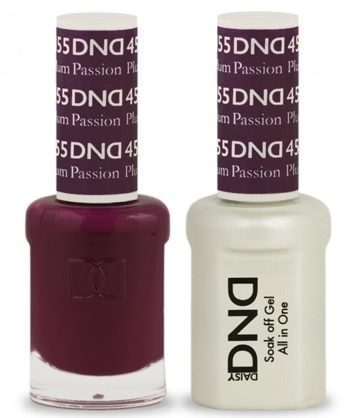 DND Gel & Lacquer – 455 Plum Passion