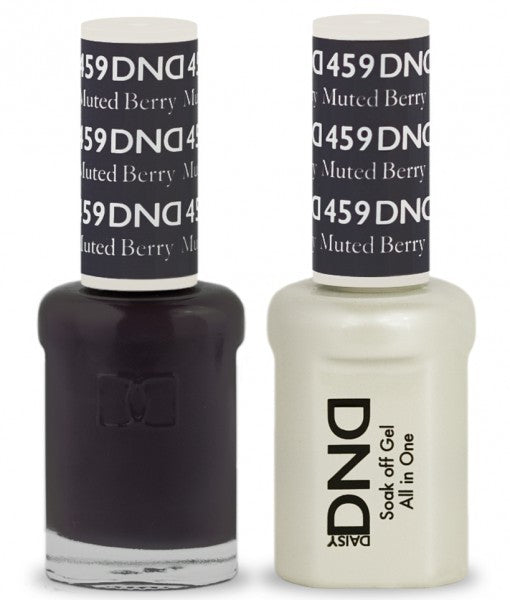 DND Gel & Lacquer – 459 Muted Berry
