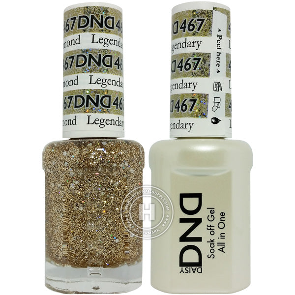 DND Gel & Lacquer – 467 Legendary Diamond