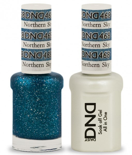 DND Gel & Lacquer – 468 Northern Sky