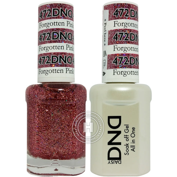 DND Gel & Lacquer – 472 Forgotten Pink