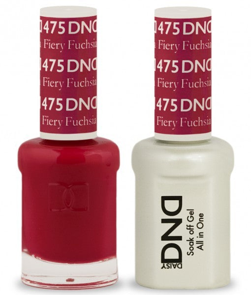 DND Gel & Lacquer – 475 Fiery Fuchsia