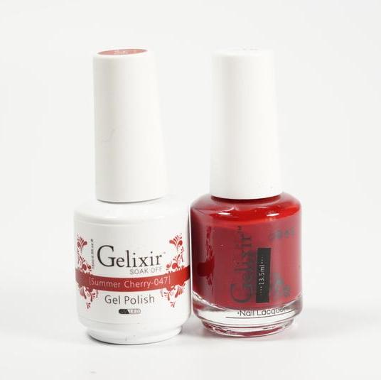 GELIXIR Duo Gel & Matching Polish - Blood Mary GL047