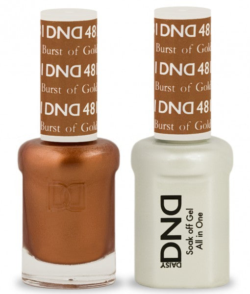 DND Gel & Lacquer – 481 Burst of Gold