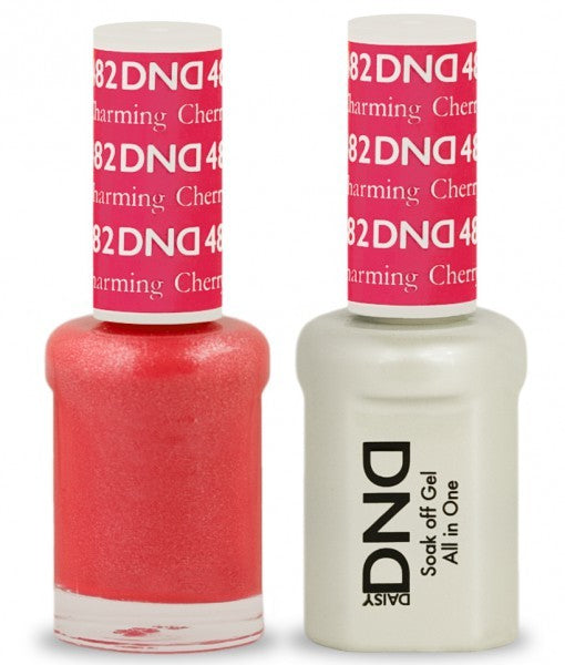 DND Gel & Lacquer – 482 Charming Cherry