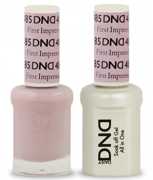 DND Gel & Lacquer – 485 First Impression