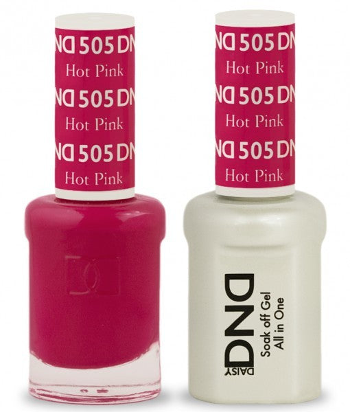 DND Gel & Lacquer – 505 Hot Pink