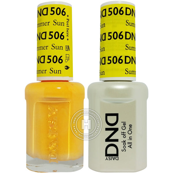 DND Gel & Lacquer – 506 Summer Sun