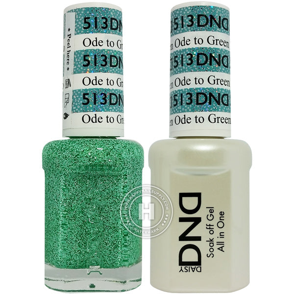 DND Gel & Lacquer – 513 Ode to Green
