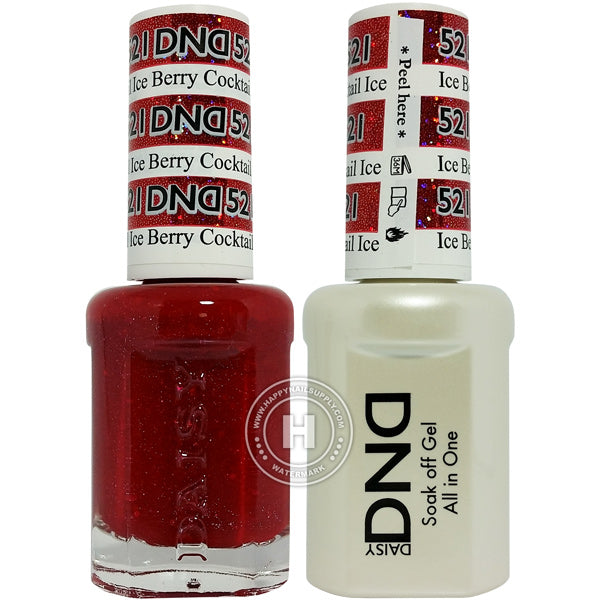 DND Gel & Lacquer – 521 Ice Berry Cocktail