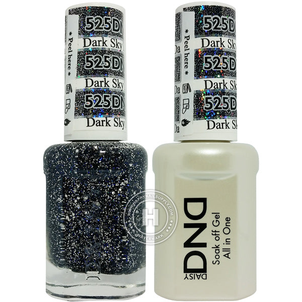 DND Gel & Lacquer – 525 Dark Sky Light