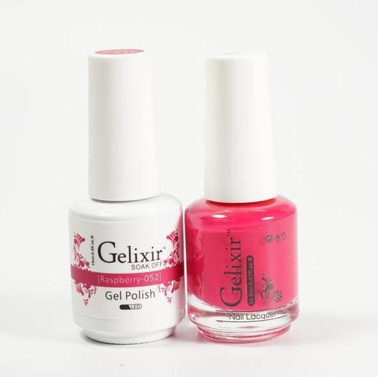 GELIXIR Duo Gel & Matching Polish - Raspberry GL052