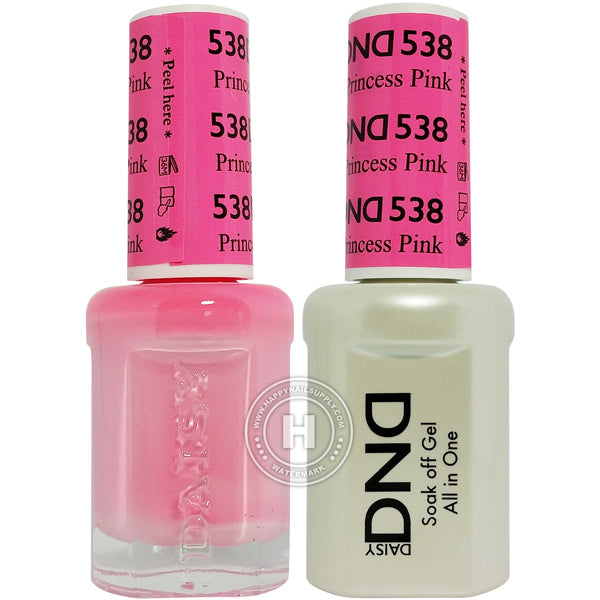 DND Gel & Lacquer – 538 Princess Pink
