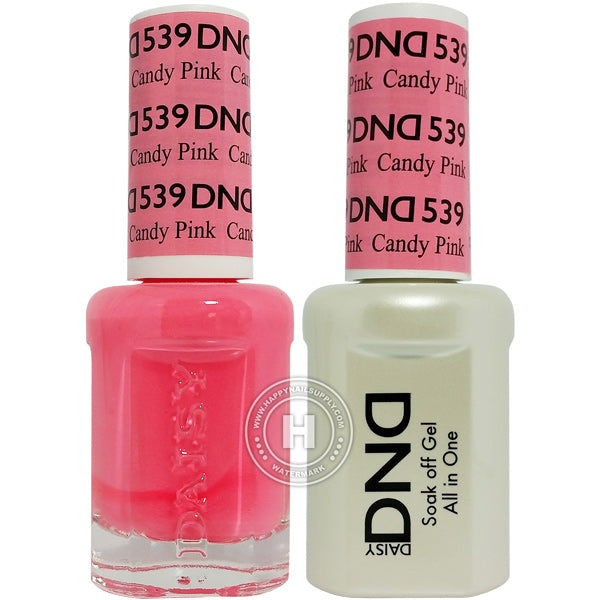 DND Gel & Lacquer – 539 Candy Pink