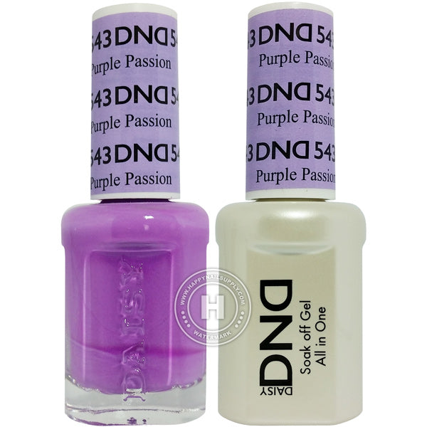 DND Gel & Lacquer – 543 Purple Passion