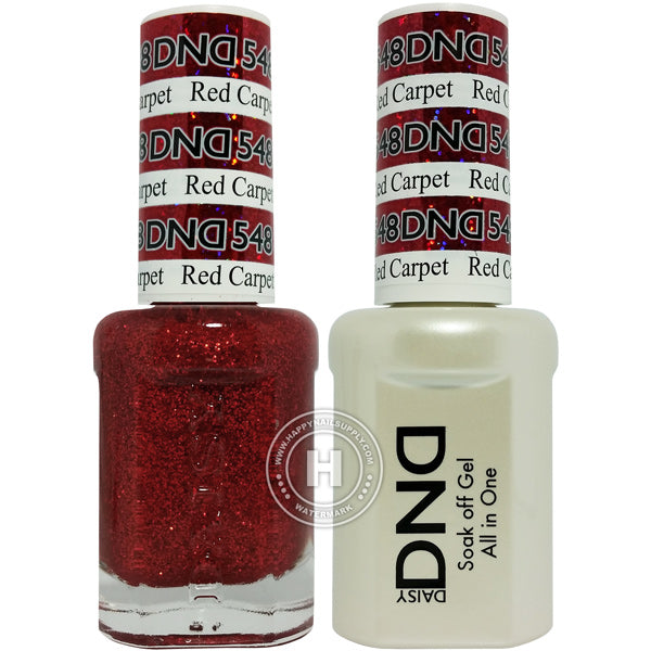 DND Gel & Lacquer – 548 Red Carpet