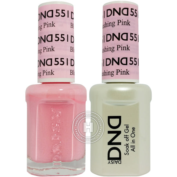 DND Gel & Lacquer – 551 Blushing Pink