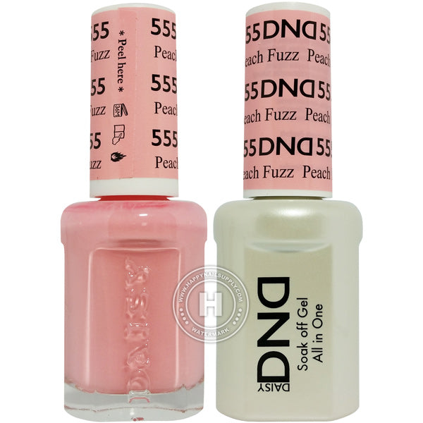 DND Gel & Lacquer – 555 Peach Fuzz