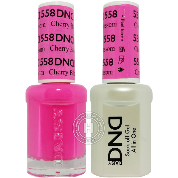 DND Gel & Lacquer – 558 Cherry Blossom
