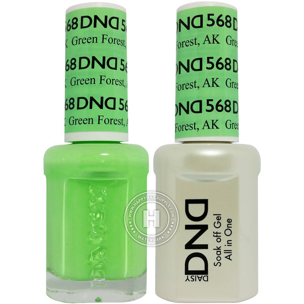 DND Gel & Lacquer – 568 Green Forest, AK