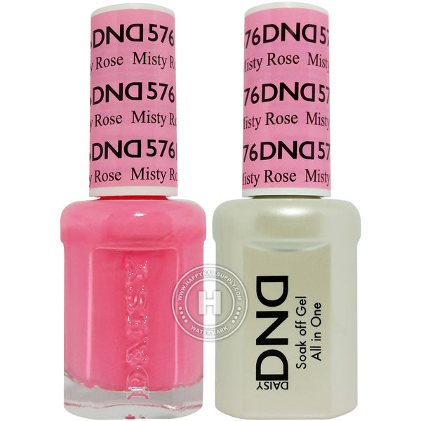DND Gel & Lacquer – 576 Misty Rose