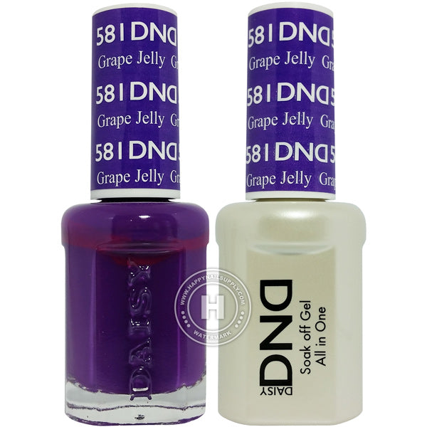 DND Gel & Lacquer – 581 Grape Jelly